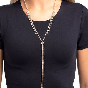 Synchronized SHIMMER - Gold Necklace